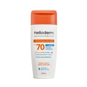 Protetor Solar Corporal Helioderm FPS70 200mL